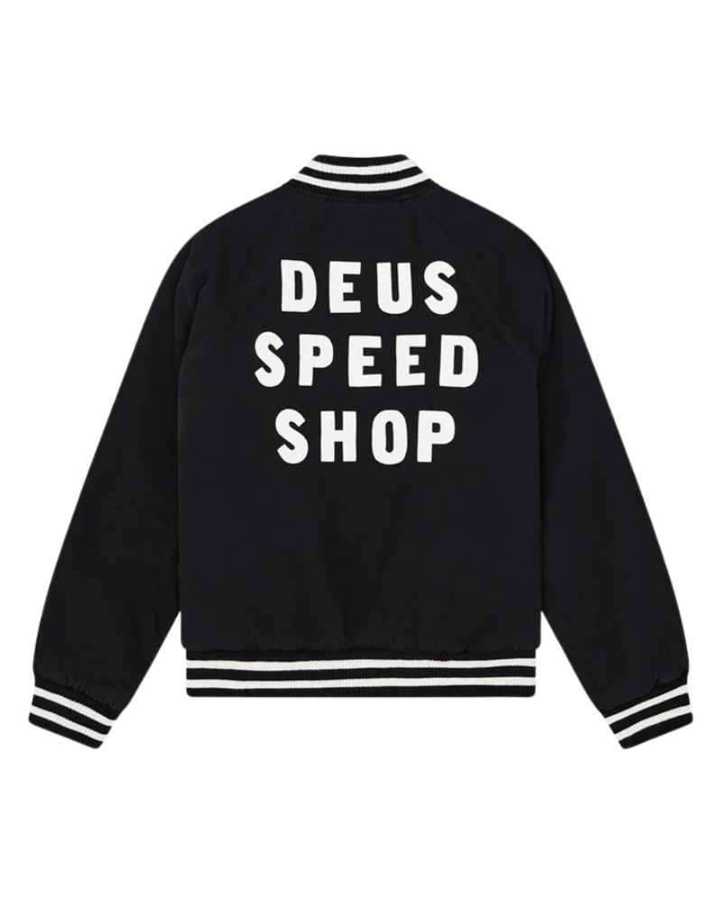 Jaqueta Bomber Deus Ex Machina Stadium Preta