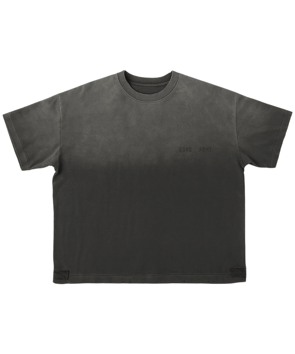 Camiseta Egho Uniform Boxy Cinza Beluga