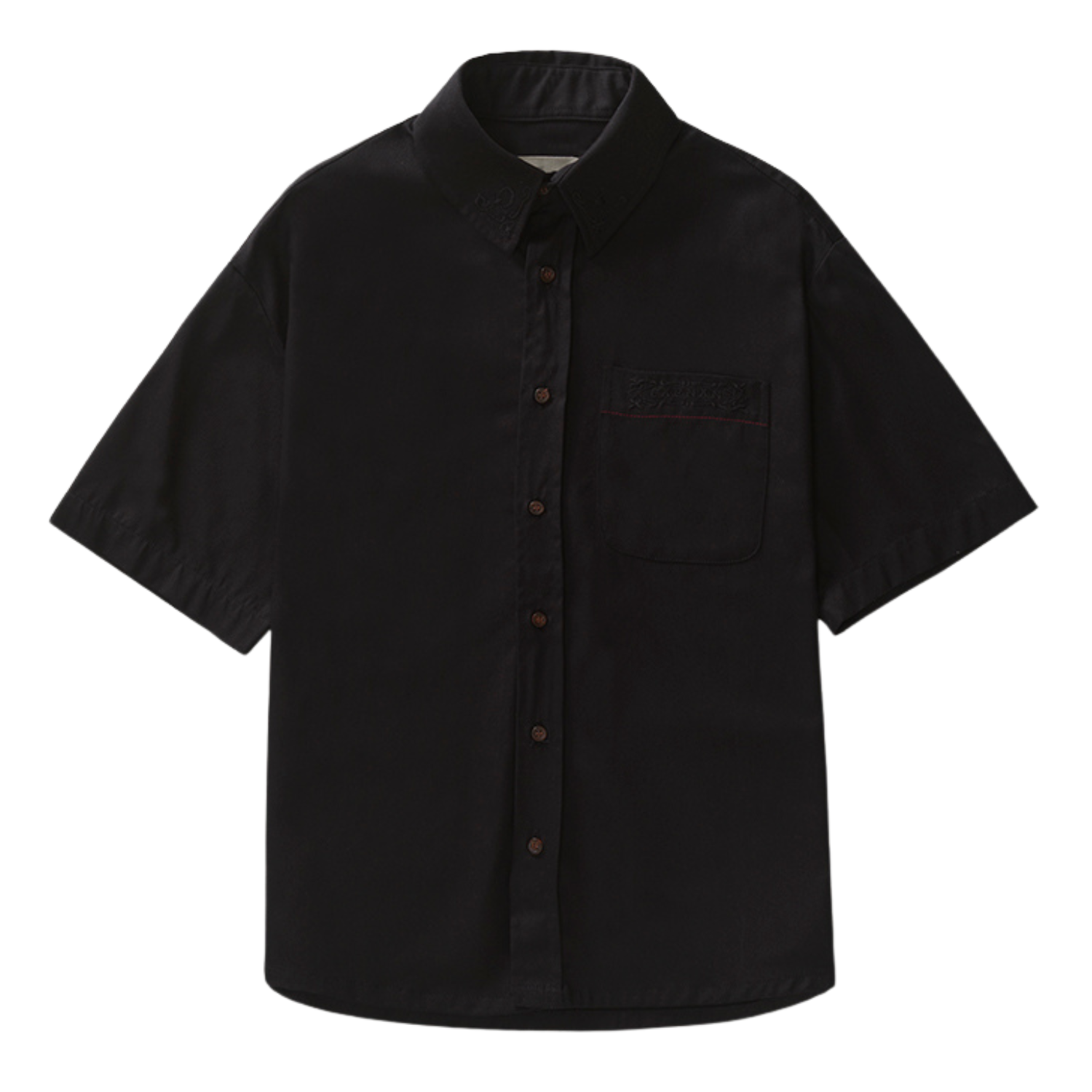 Camisa Carnan Short Sleeve Preta