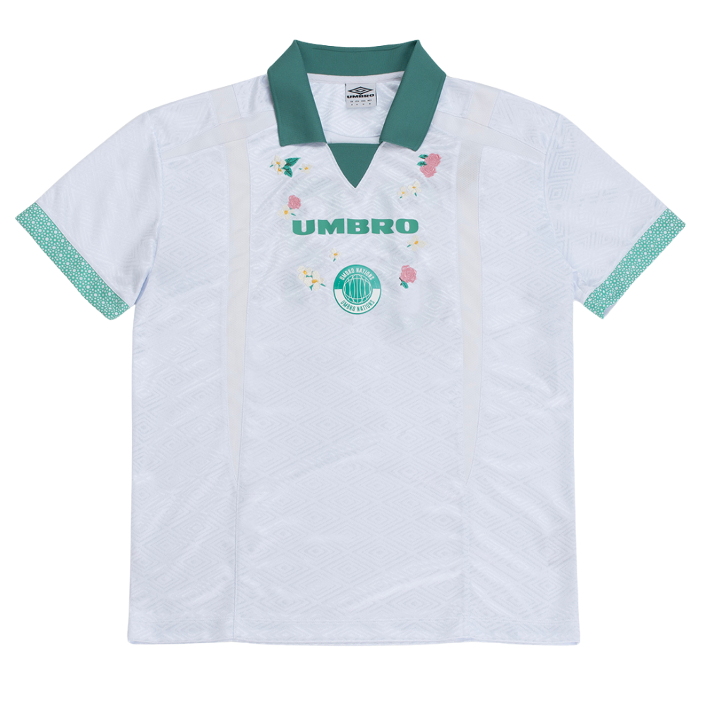 Camiseta Jersey Umbro Fleur Du Desert Branca Verde