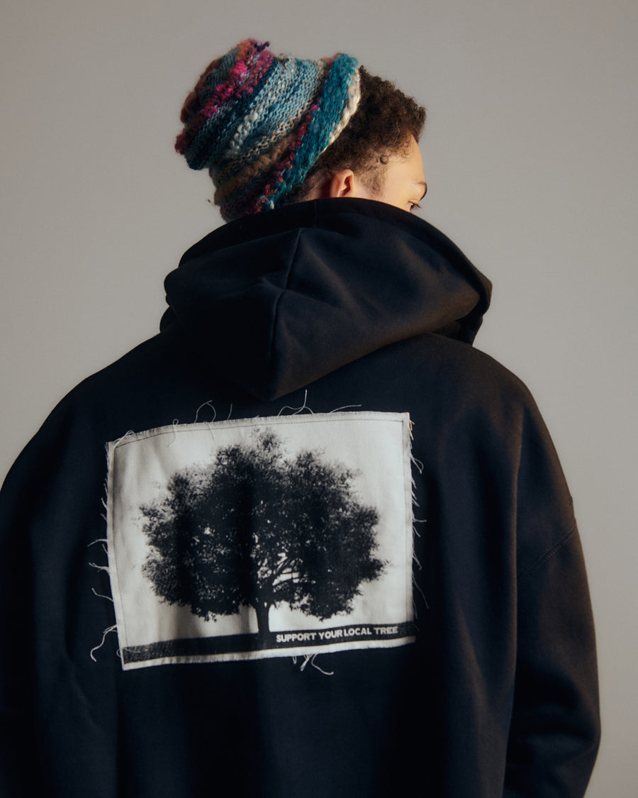 Moletom Sow Support-Your-Local-Tree Preto