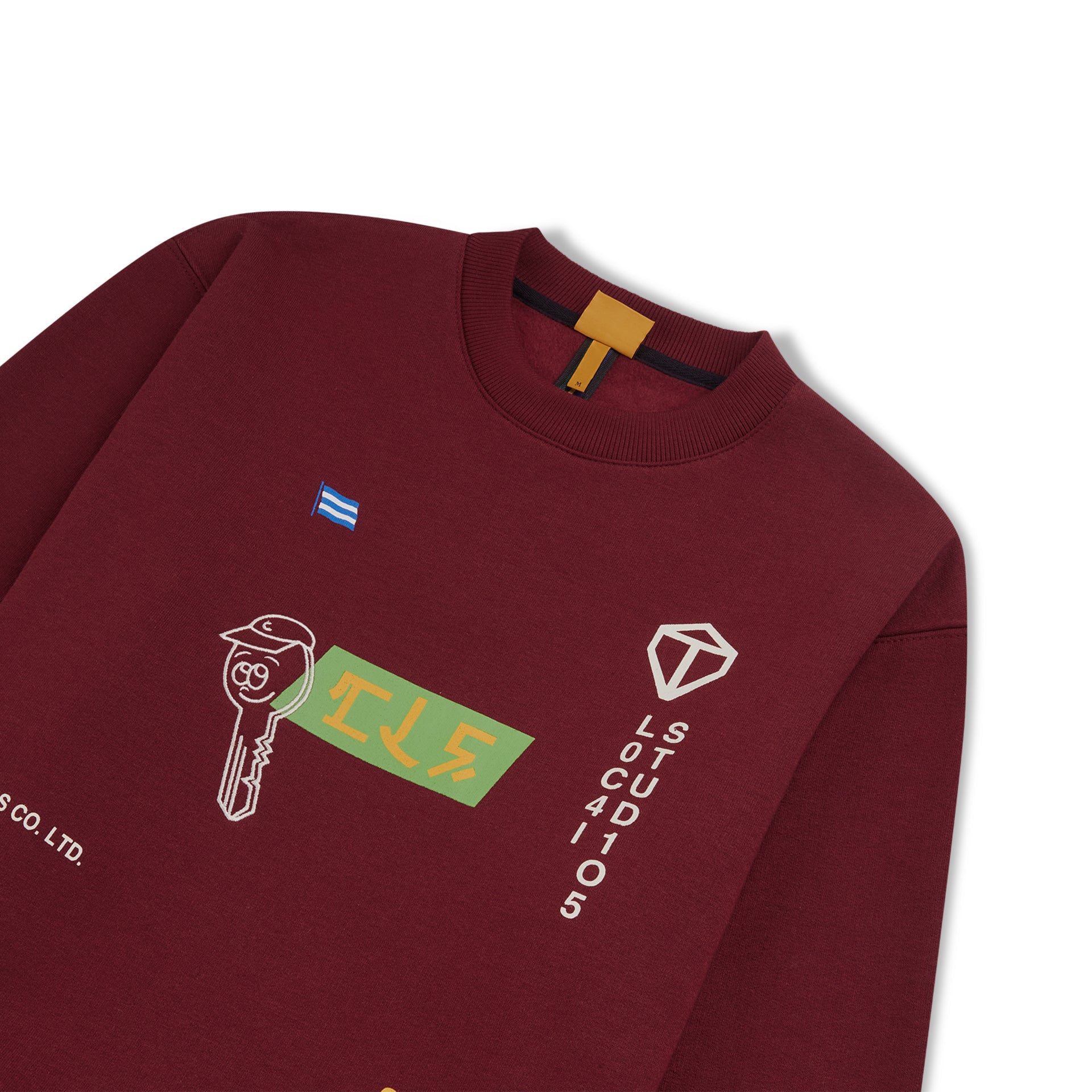 Crewneck Container Burgundy