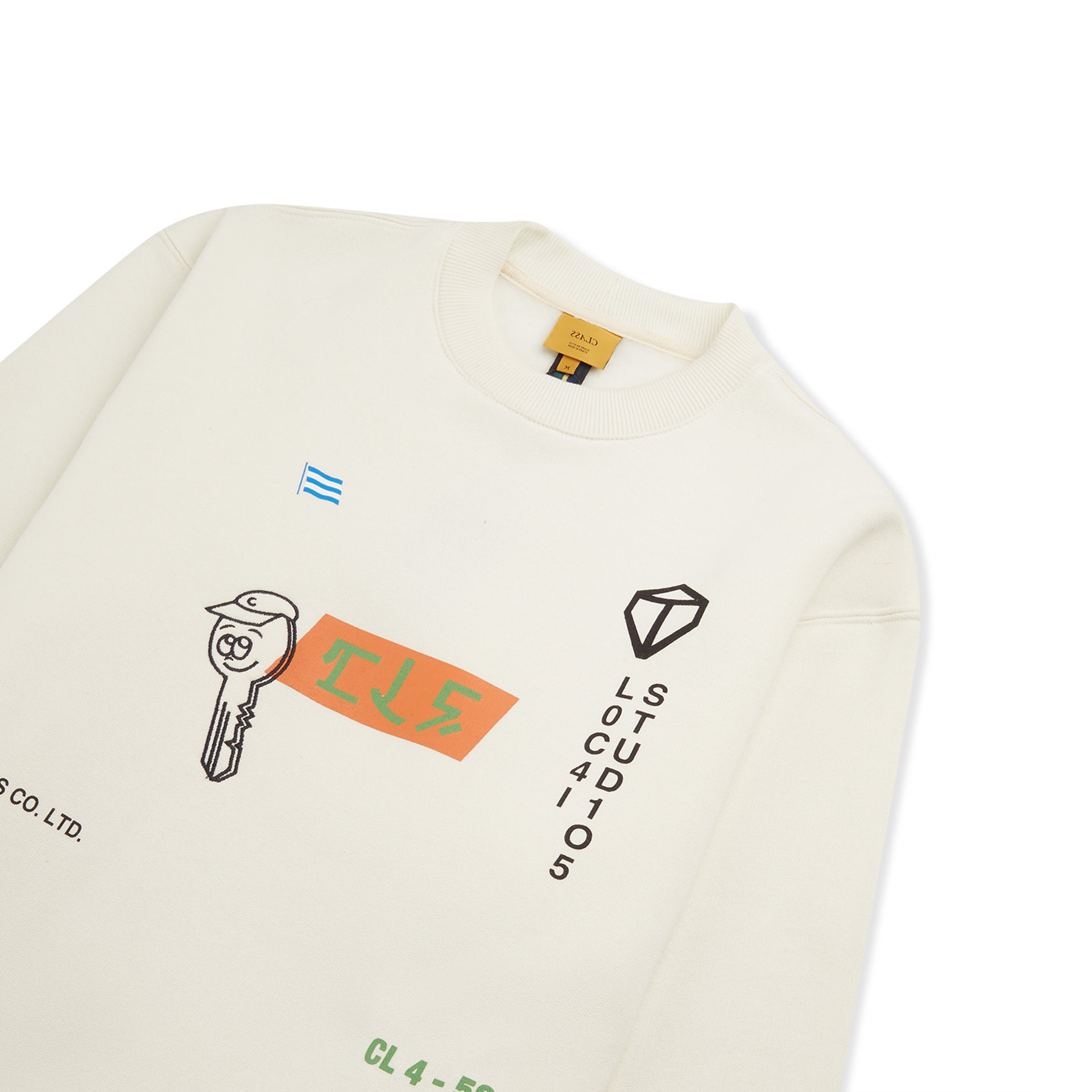 CLASS - Crewneck Container Off White