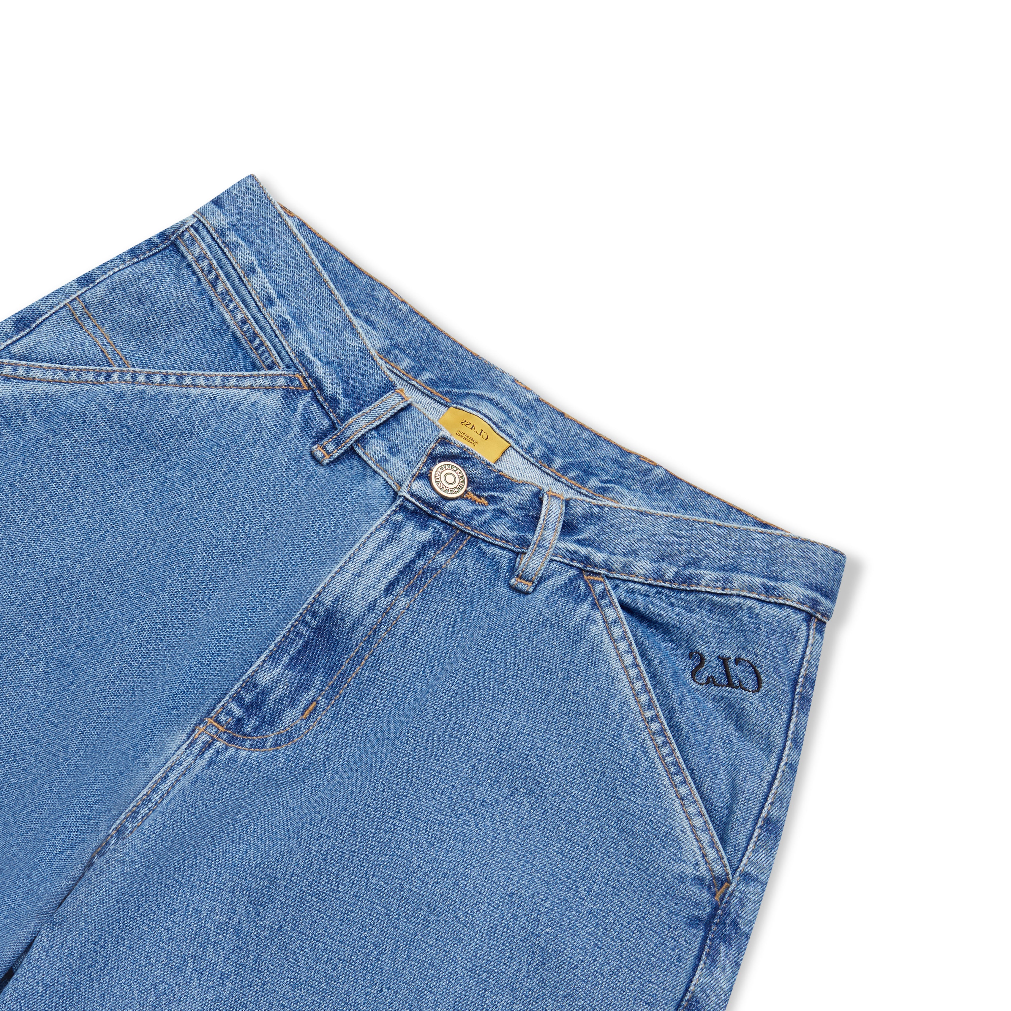 Calça Jeans Class Pants Primary Colors Azul Claro