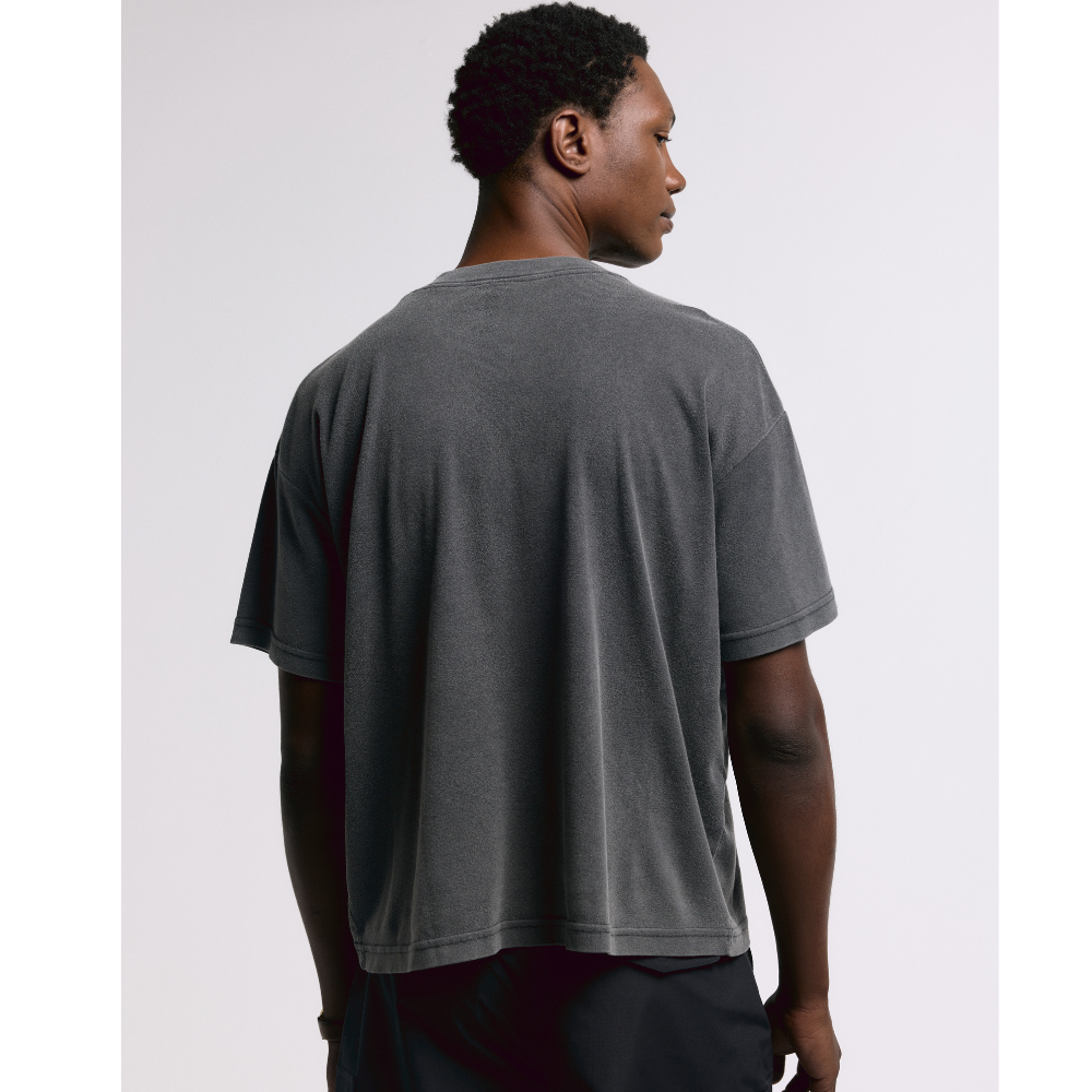 Camiseta Boxy Carnan Falcon Preto Estonado