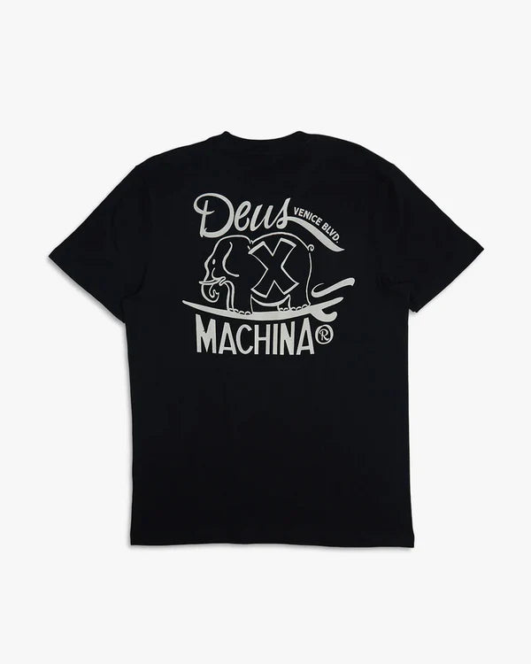 Camiseta Deus Ex Machina HeeferLump Preta