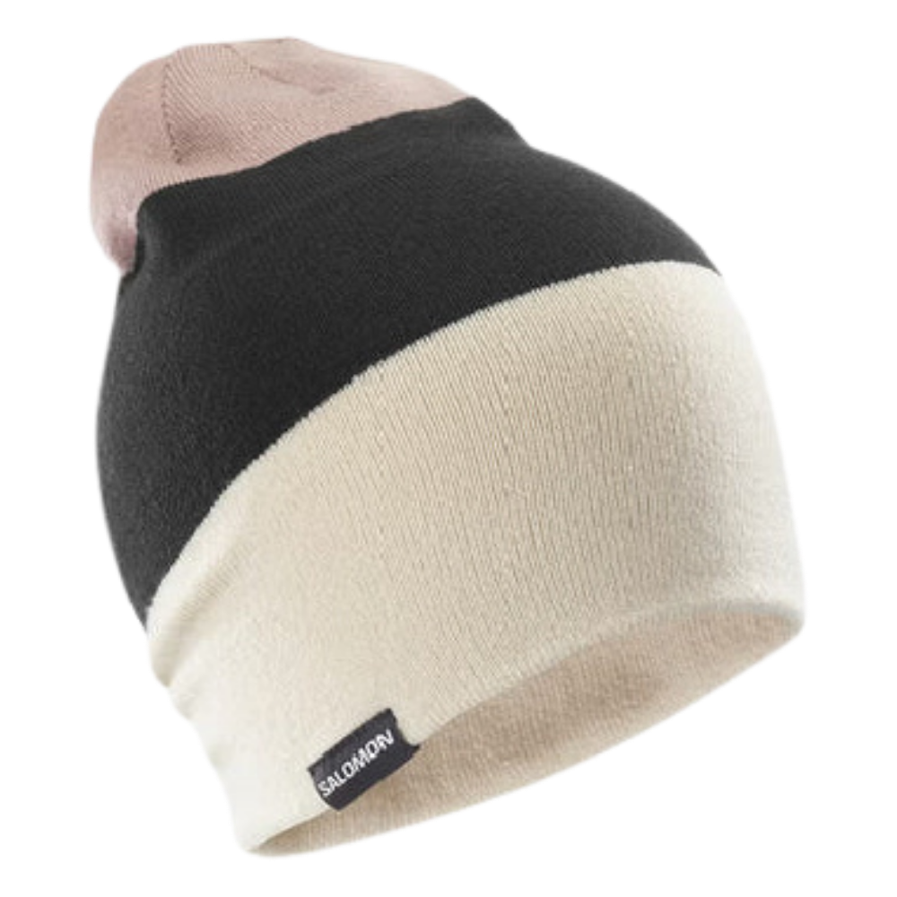 Gorro Salomon Flatspin Preto e Bege