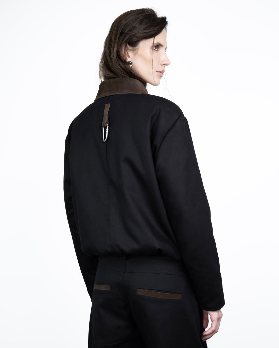 Jaqueta Lourie Camurça Limited Edition Preta