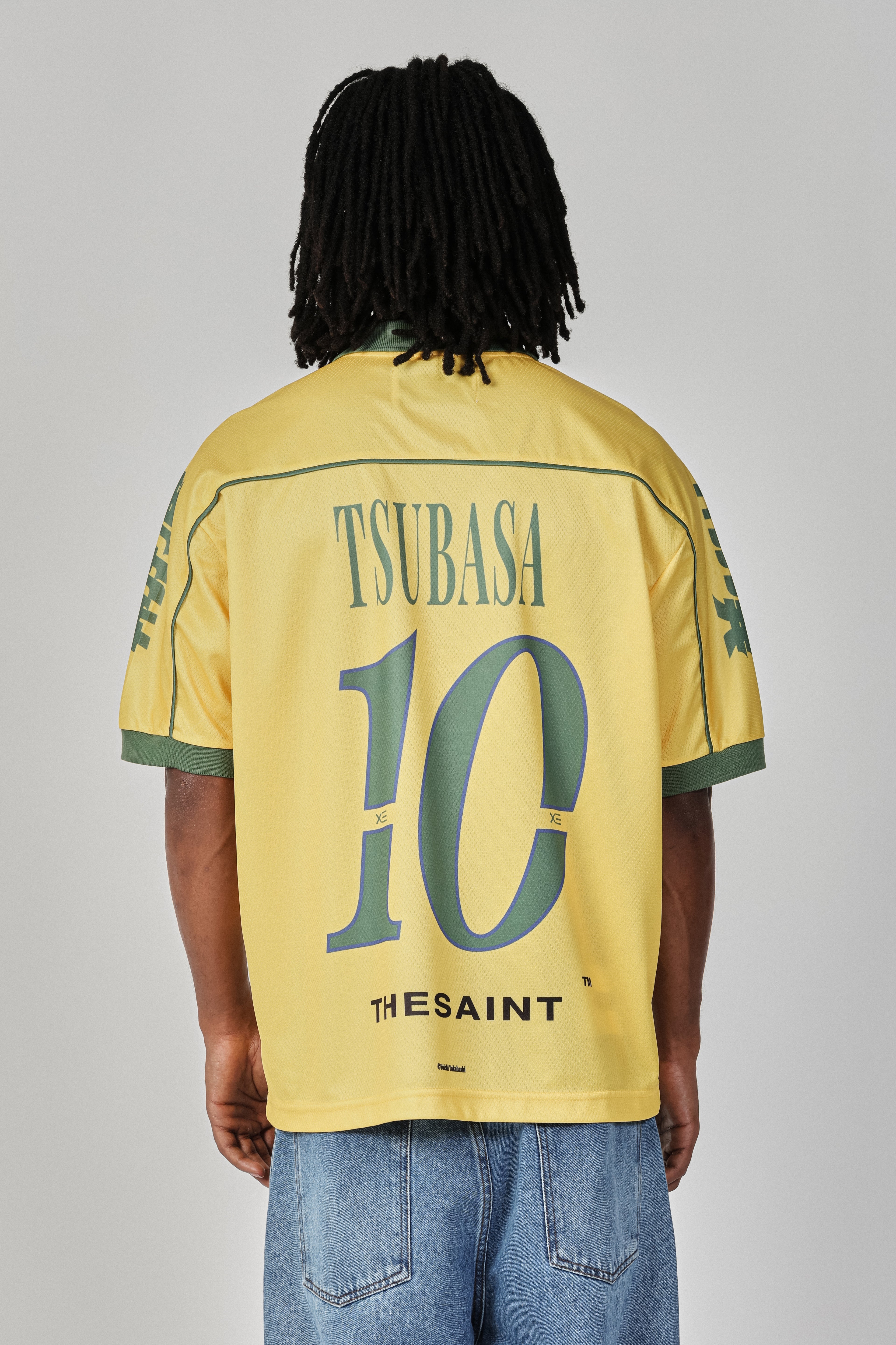 Camiseta Polo The Saint Ozora Brasil Jersey Amarela
