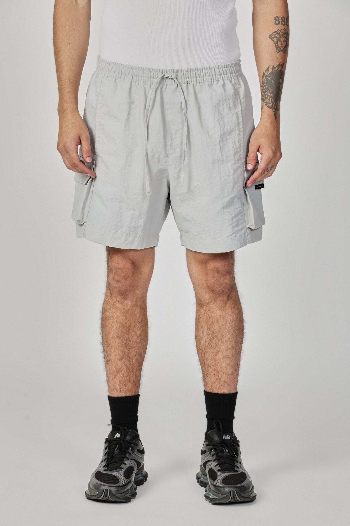 Shorts Cargo The Saint Light Cinza