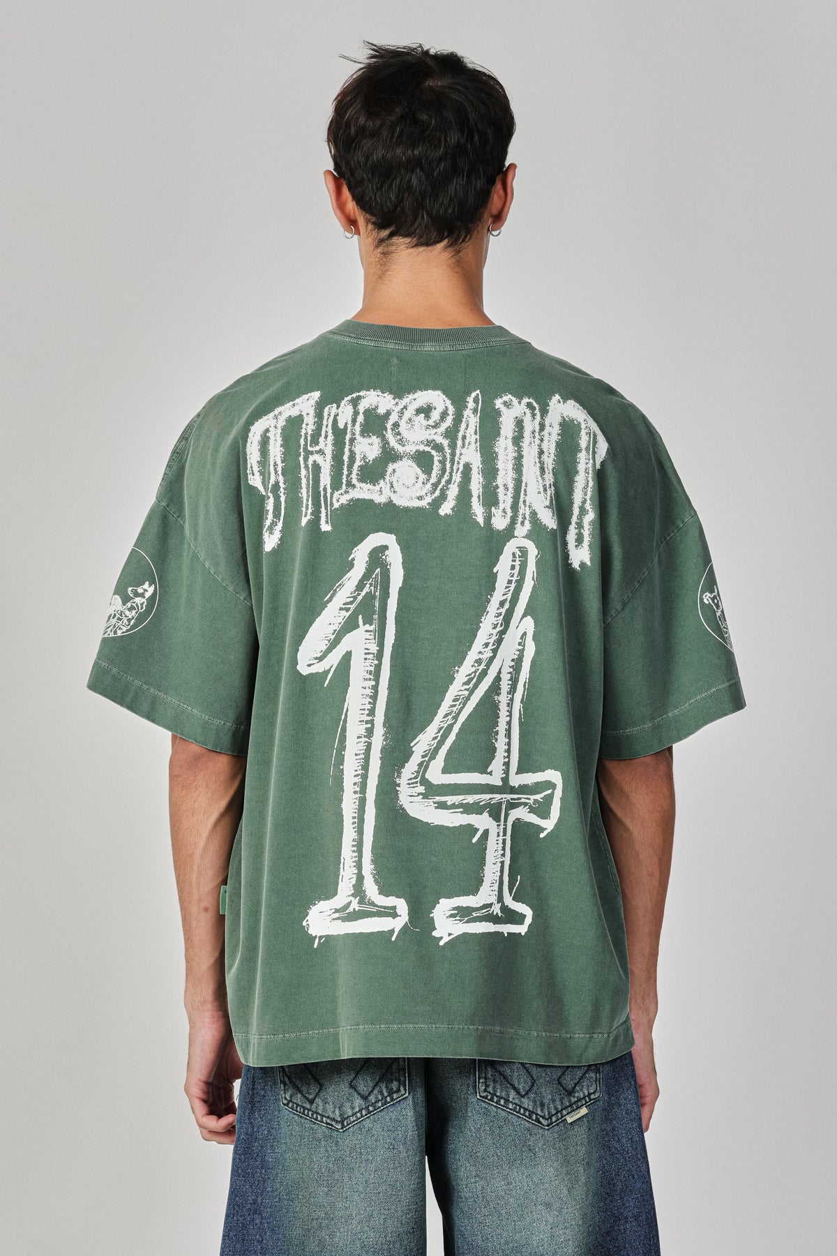 Camiseta TheSaint 14 Blur Verde