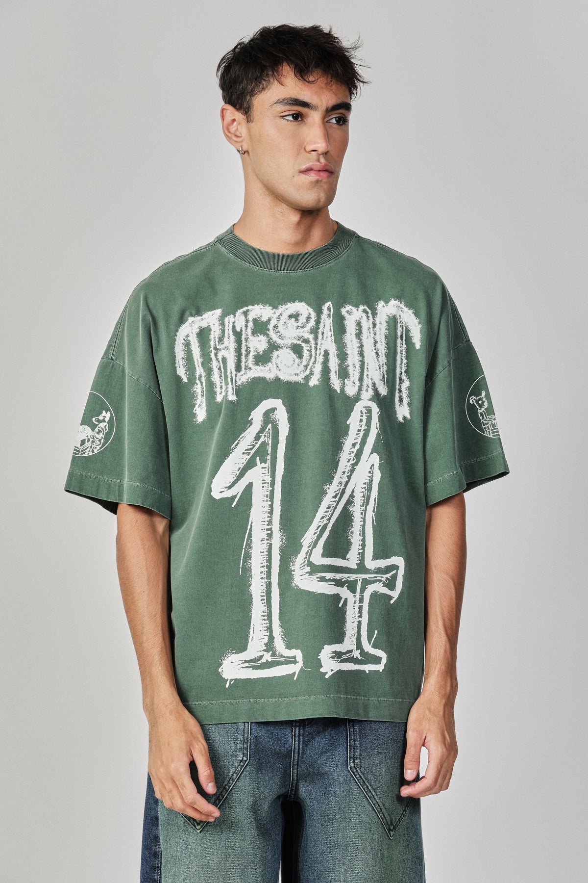 Camiseta TheSaint 14 Blur Verde