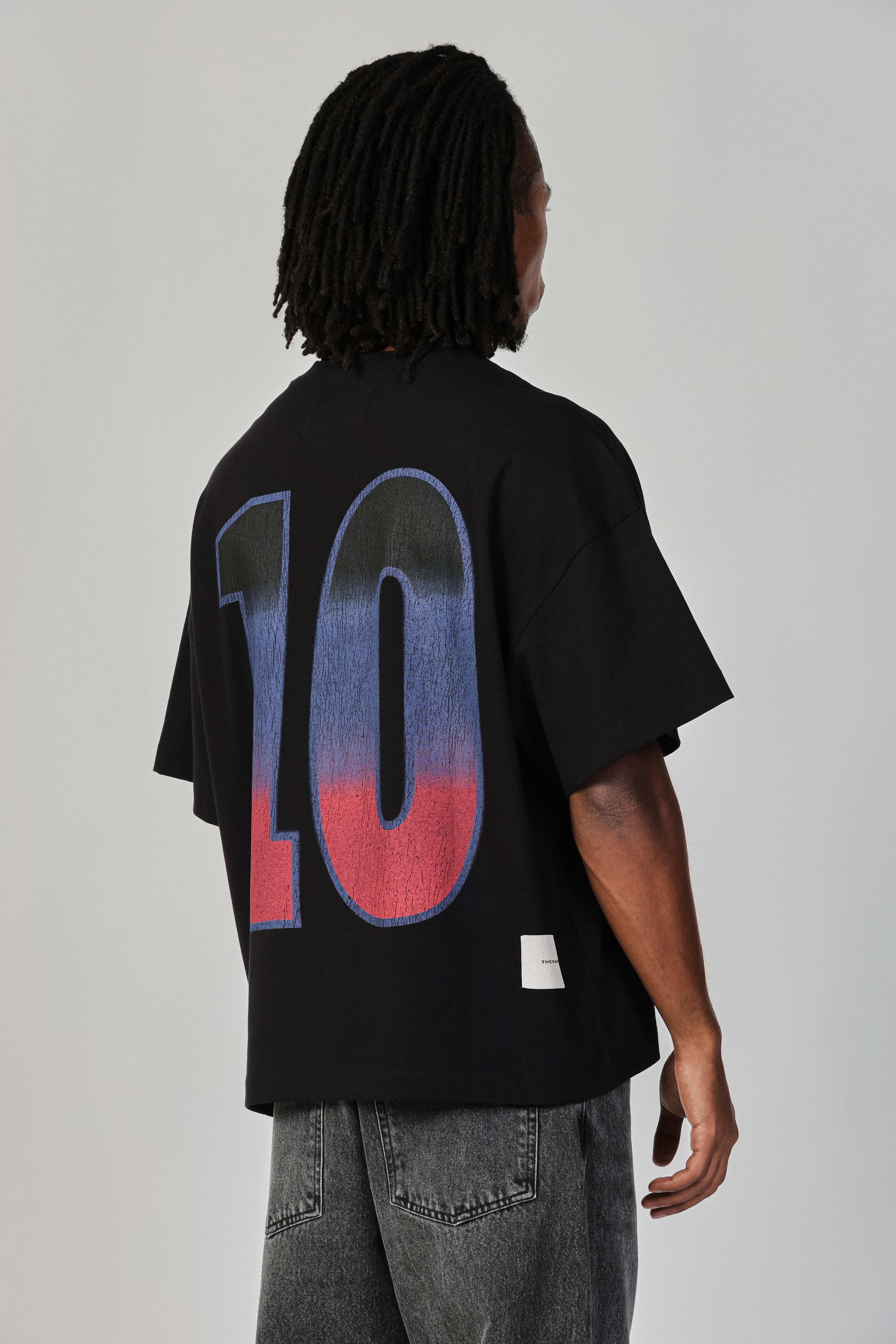 Camiseta The Saint Big Overhead Kick Preta