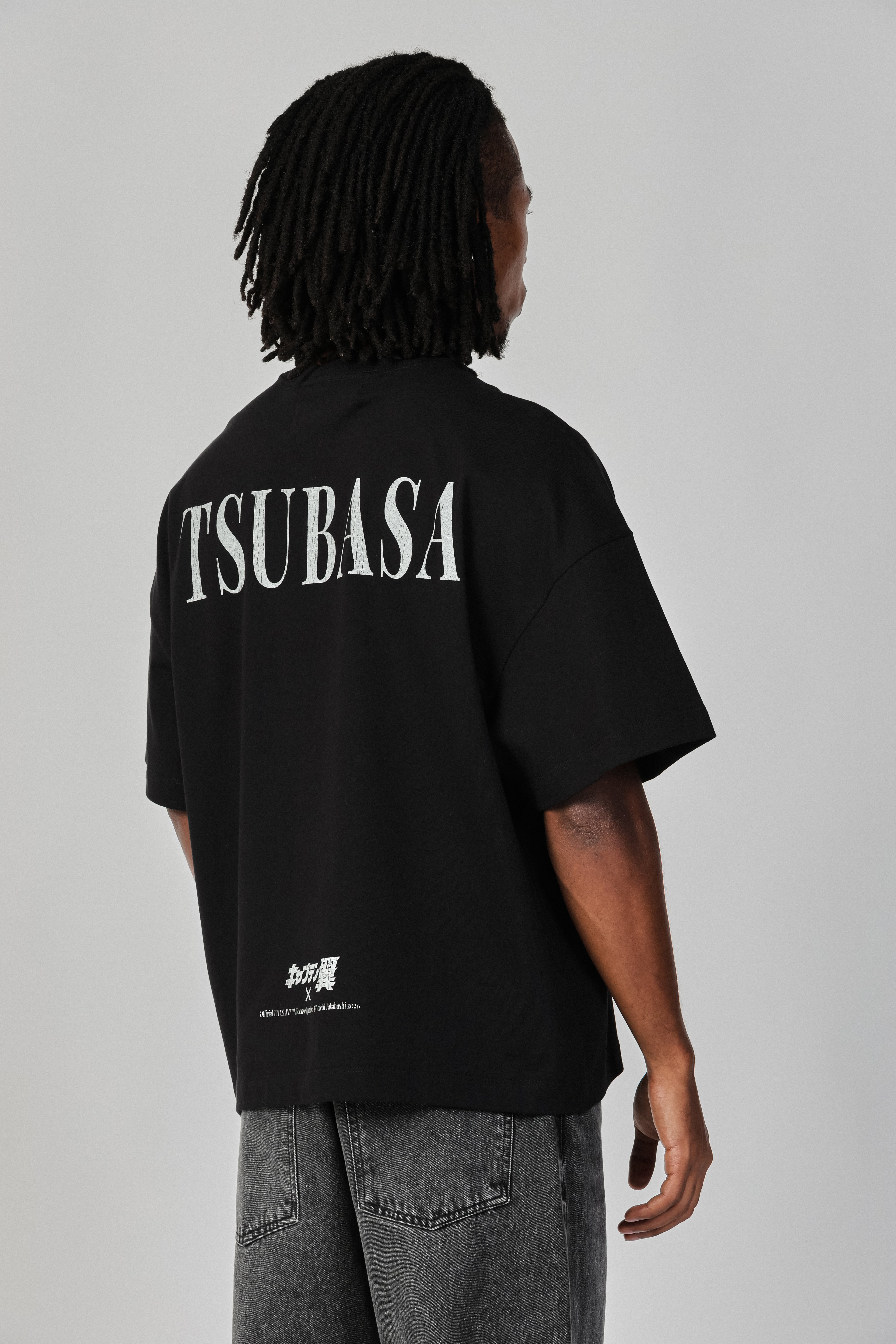 Camiseta The Saint Tsubasa Kid Preta