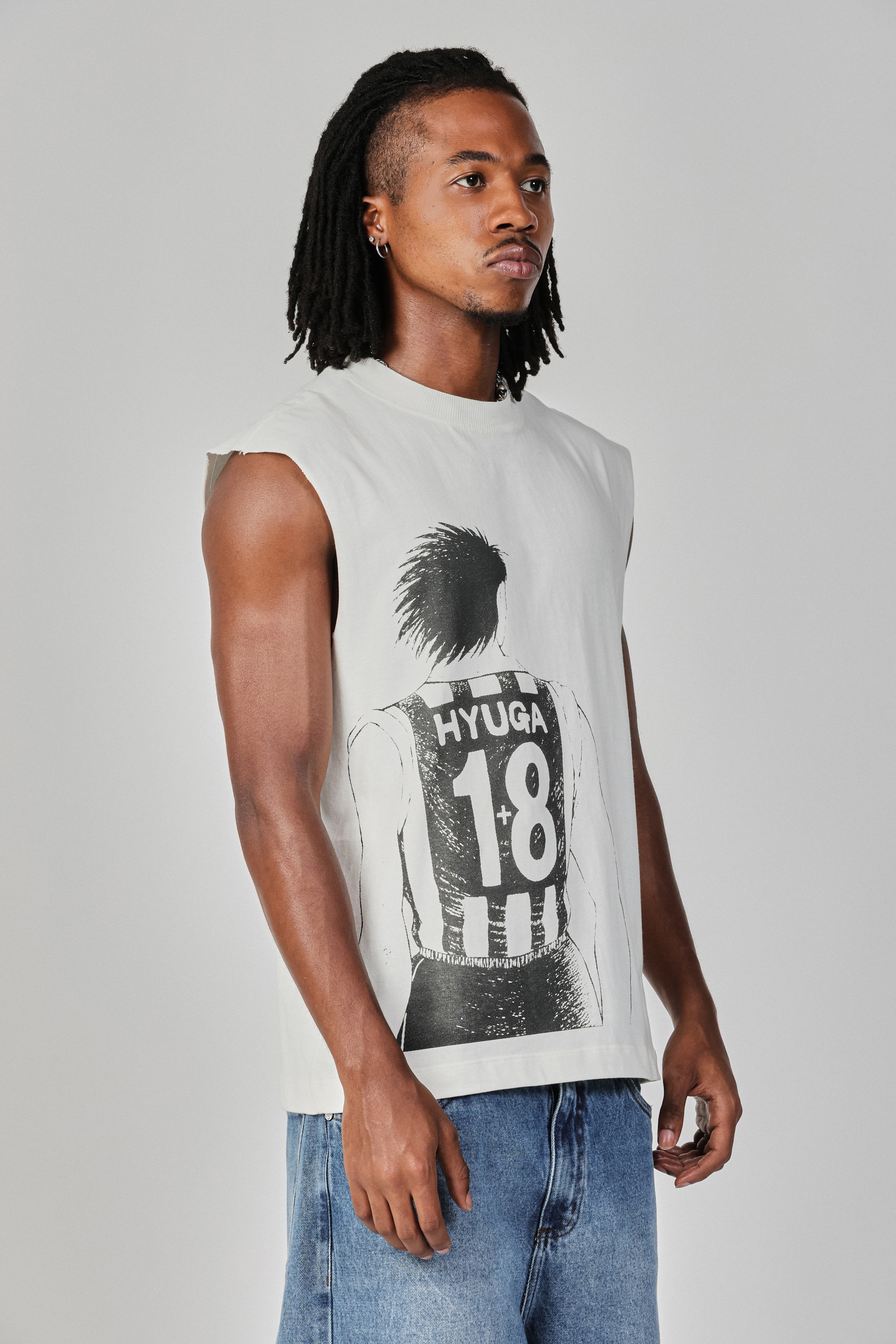 Regata The Saint Hyuga Tank Branca