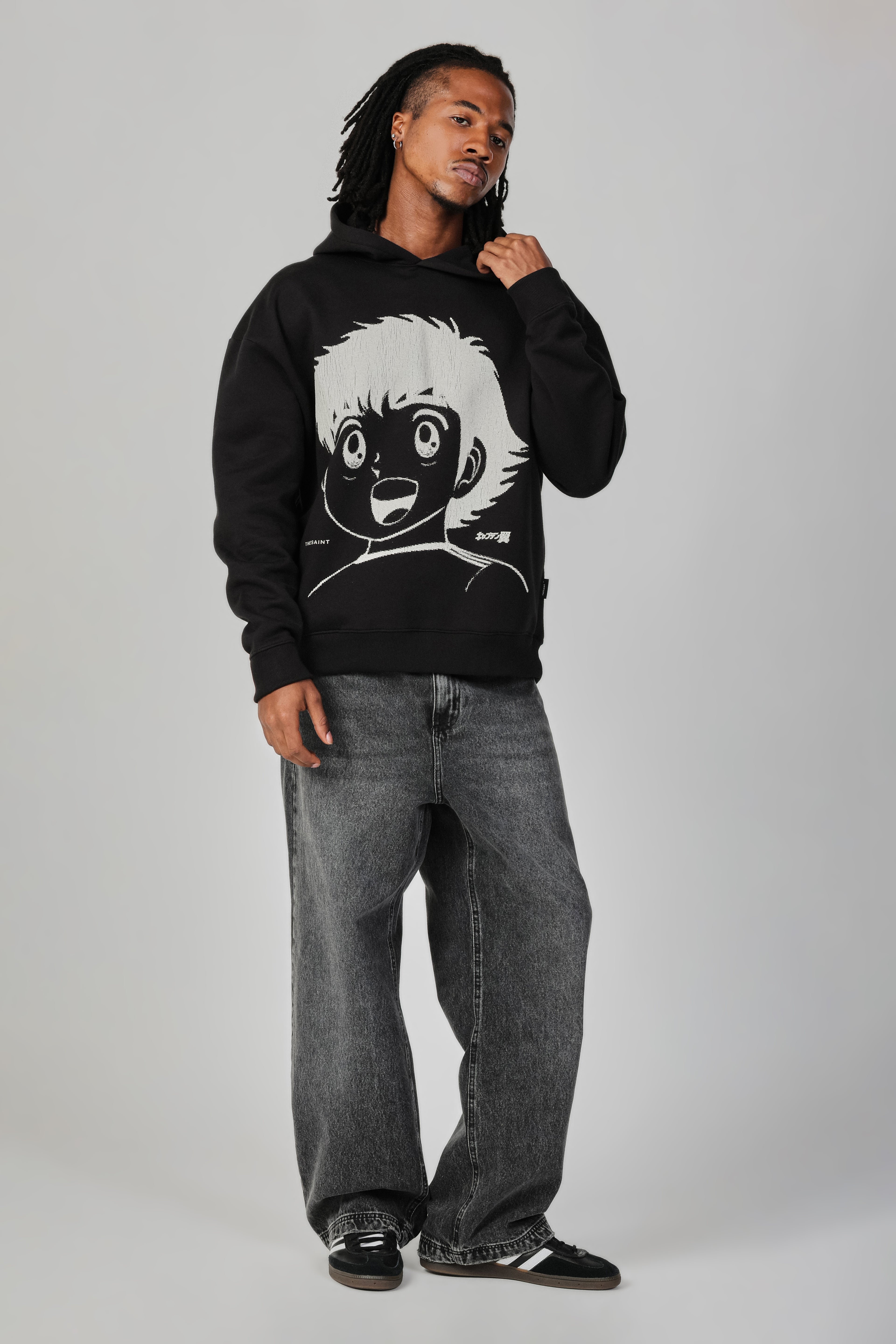 Moletom The Saint Hoodie Tsubasa Kid Preto