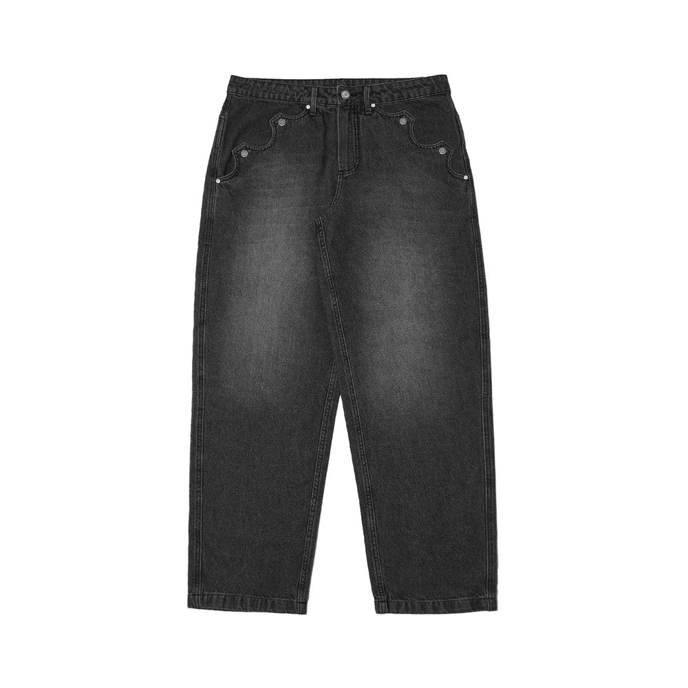 Calça Jeans Vicunha Barra Grafite