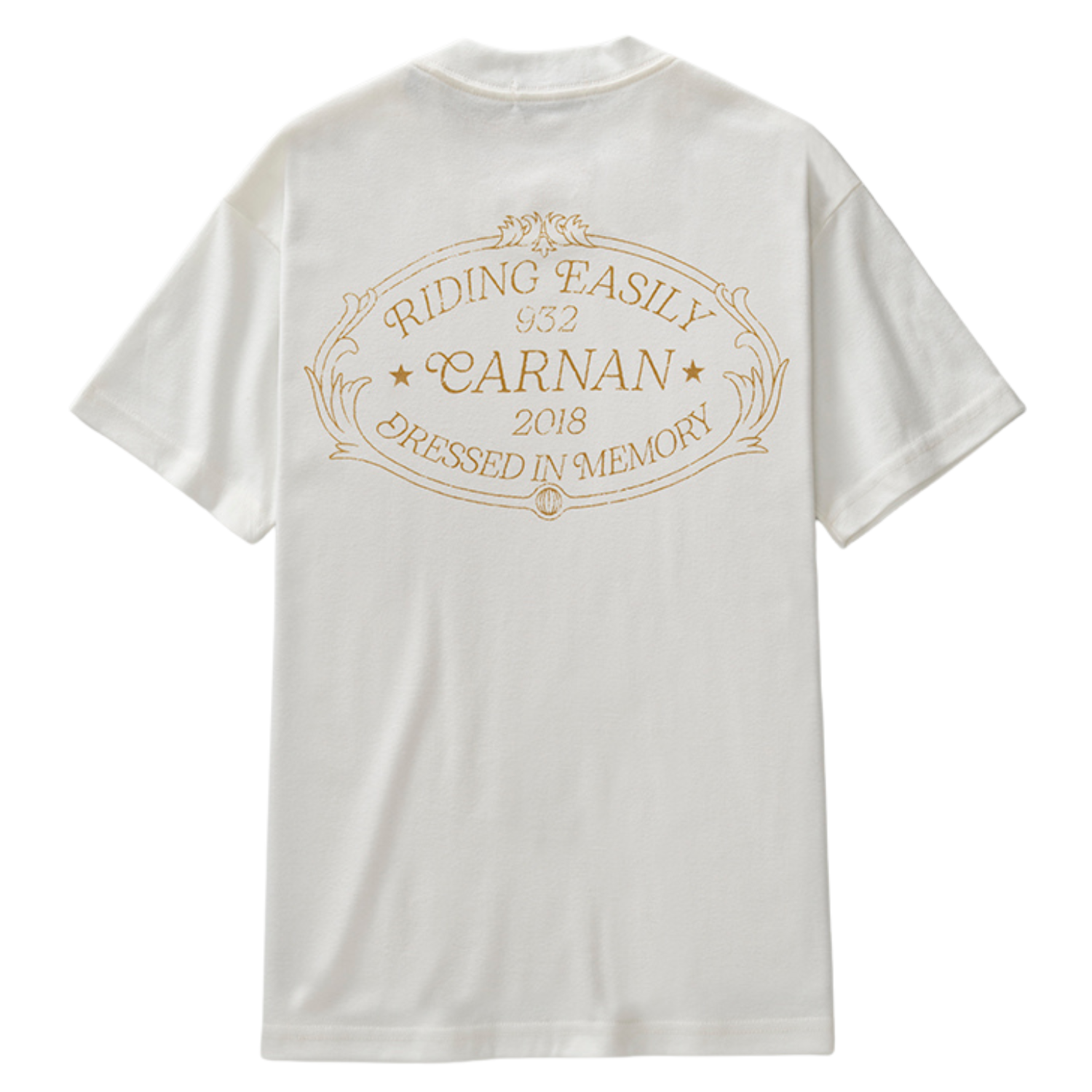 Camiseta Carnan  Home Crest Off White