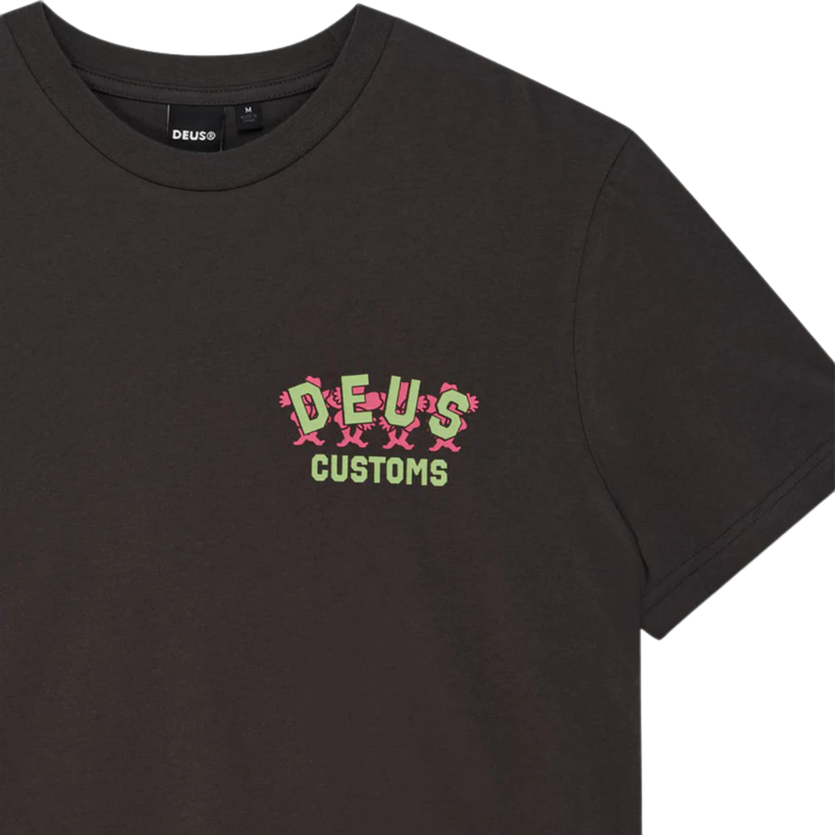 Camiseta Deus Ex Machina Fancy Pansy Chumbo
