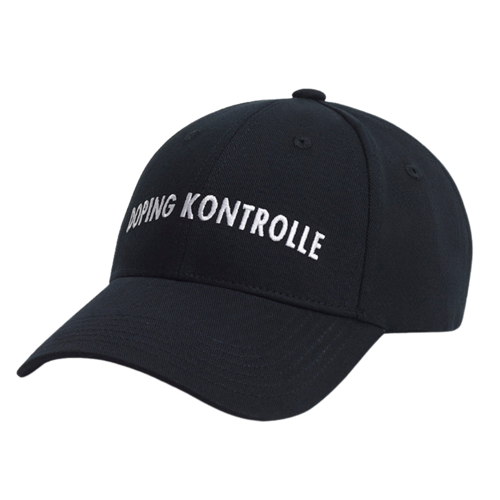 Boné Piet Doping Kontrolle Preto