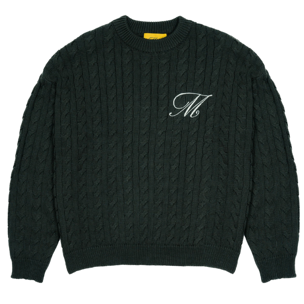 Sweater Mercê Duo Plots Verde