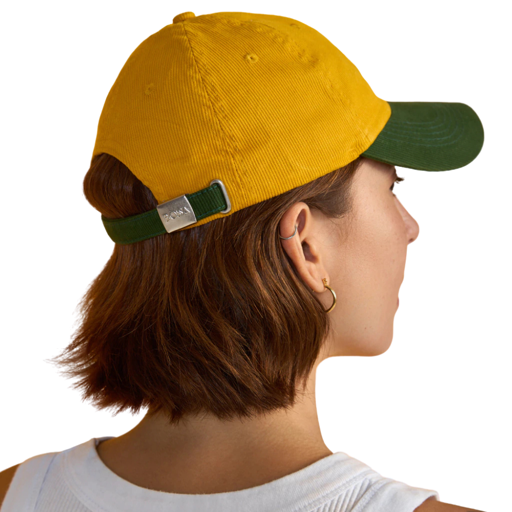 Boné Bossa Bandeira Cotele Verde e Amarelo
