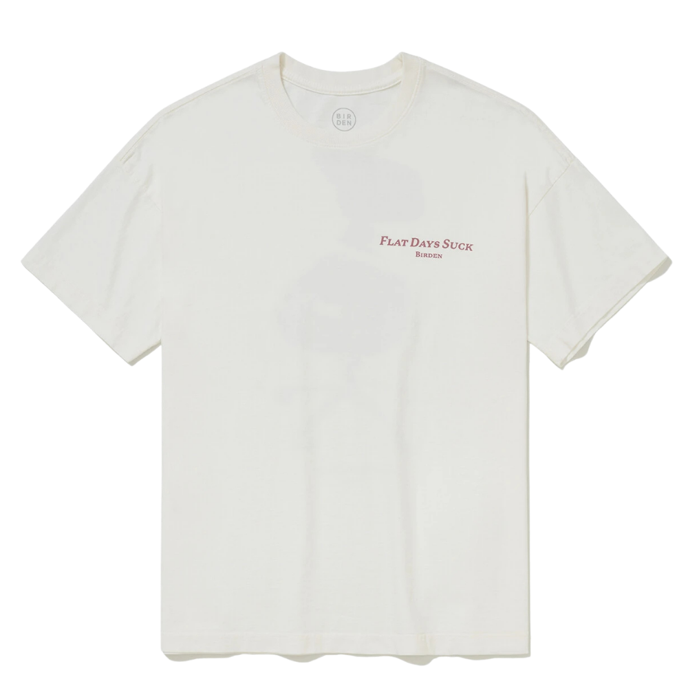 Camiseta Birden Boxy Flat Days Branca