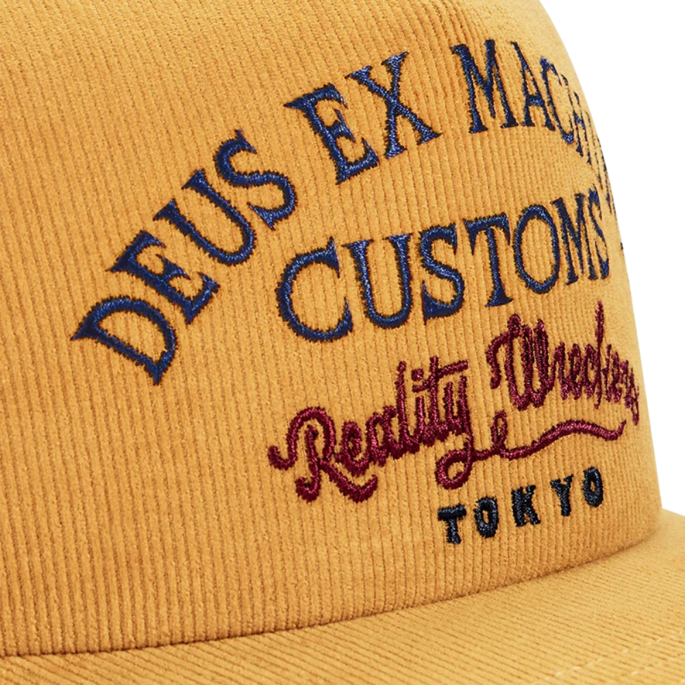 Boné Deus Ex Machina Marsden Amarelo