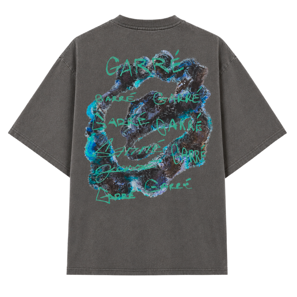 Camiseta Garré Art Washed Cinza