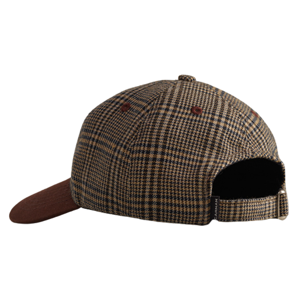 Boné Carnan Plaid Dad Marrom