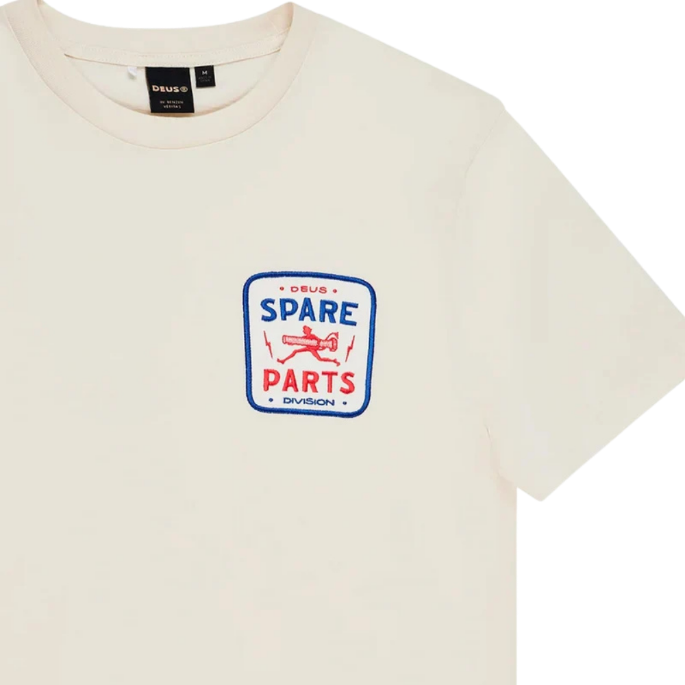 Camiseta Deus Ex Machina Mudflap Branca