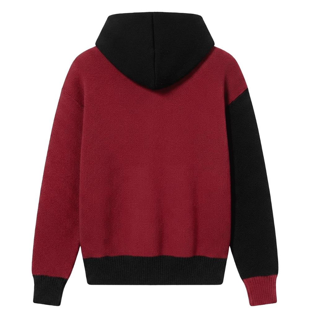 Moletom Garré Tricot Hoodie Vermelho
