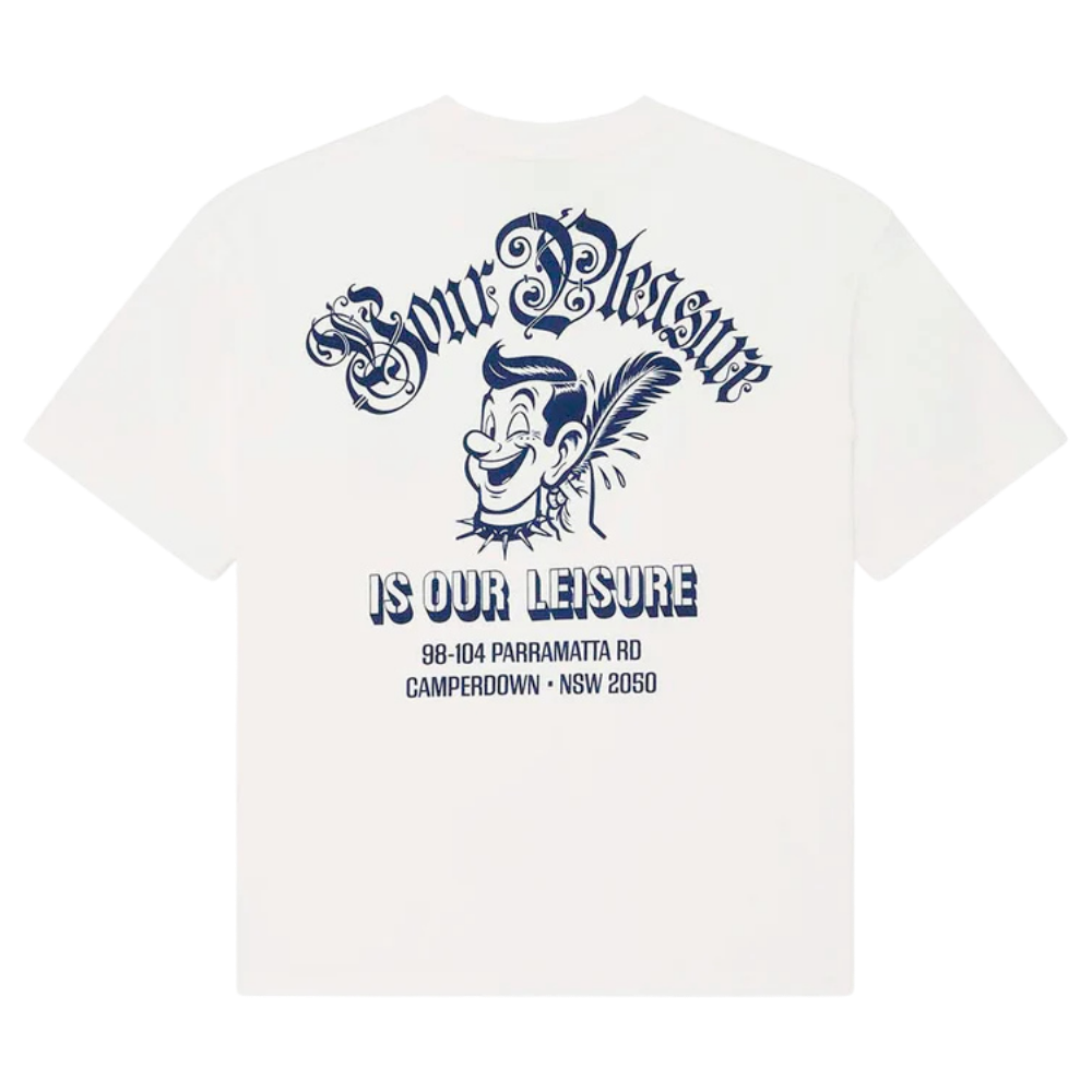 Camiseta Deus Ex Machina Ruff And Smooth Branca