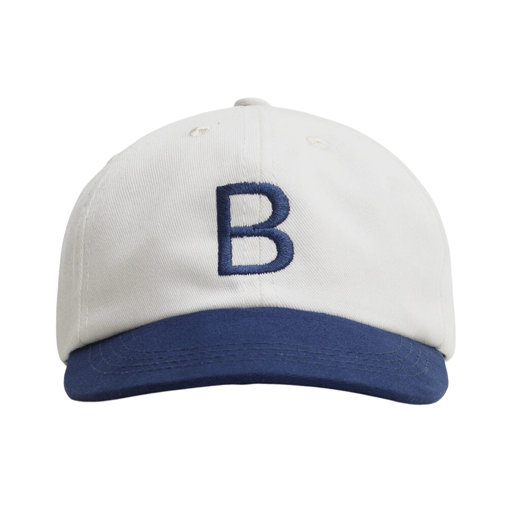 Boné Birden Base Letter Duo Branco e Azul