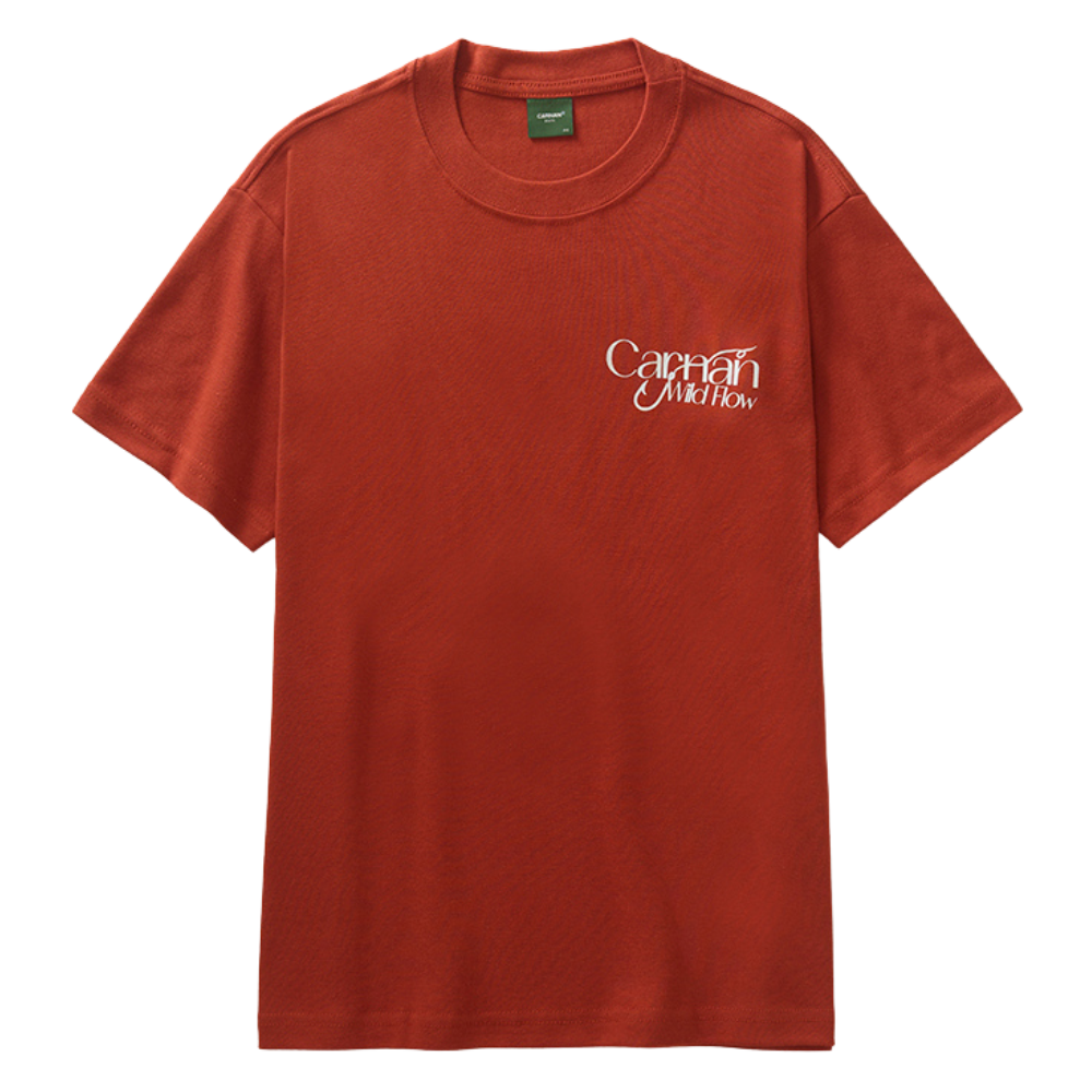 Camiseta Heavy Carnan Fish Vermelho Bordô