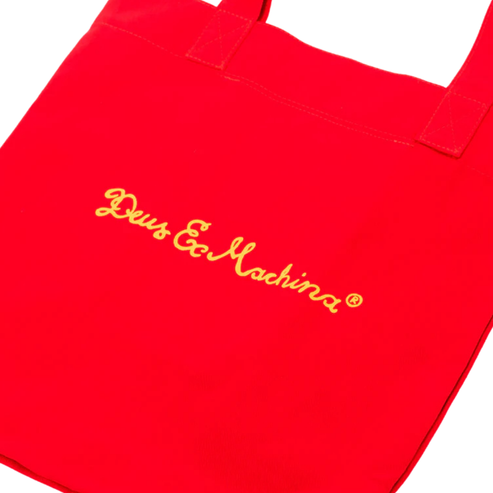 Tote Bag Deus Ex Machina Cycles Vermelha