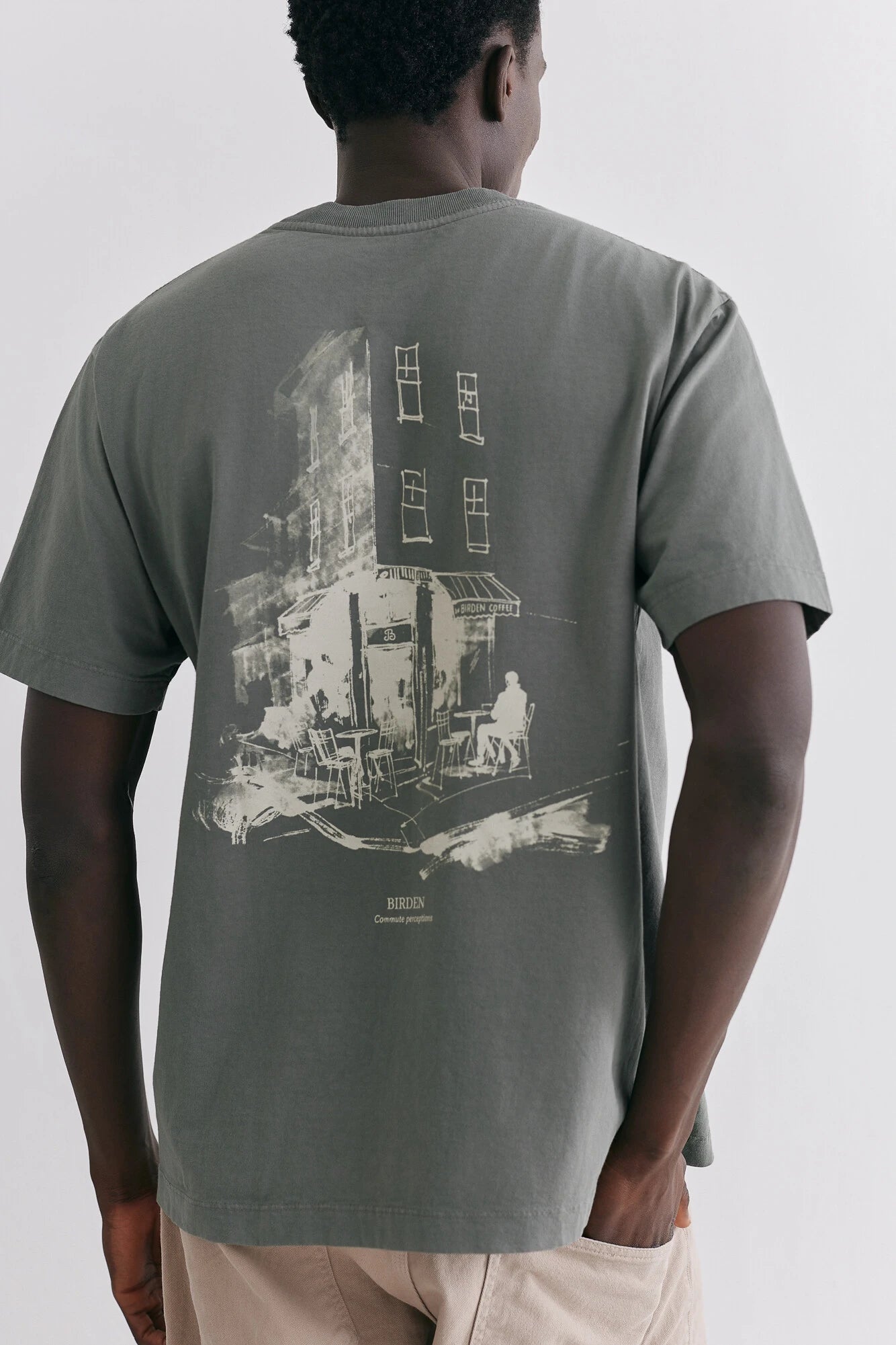 Camiseta Birden Commute Perceptions Verde