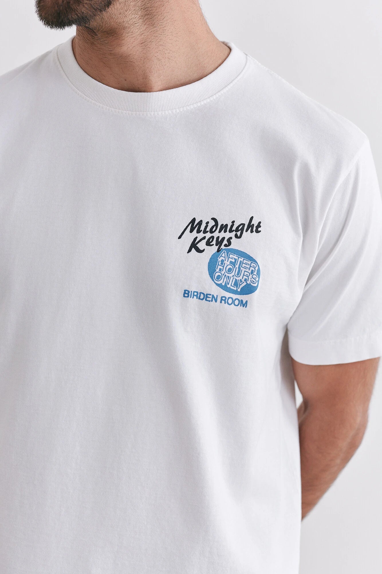 Camiseta Birden Midnight Keys Branca