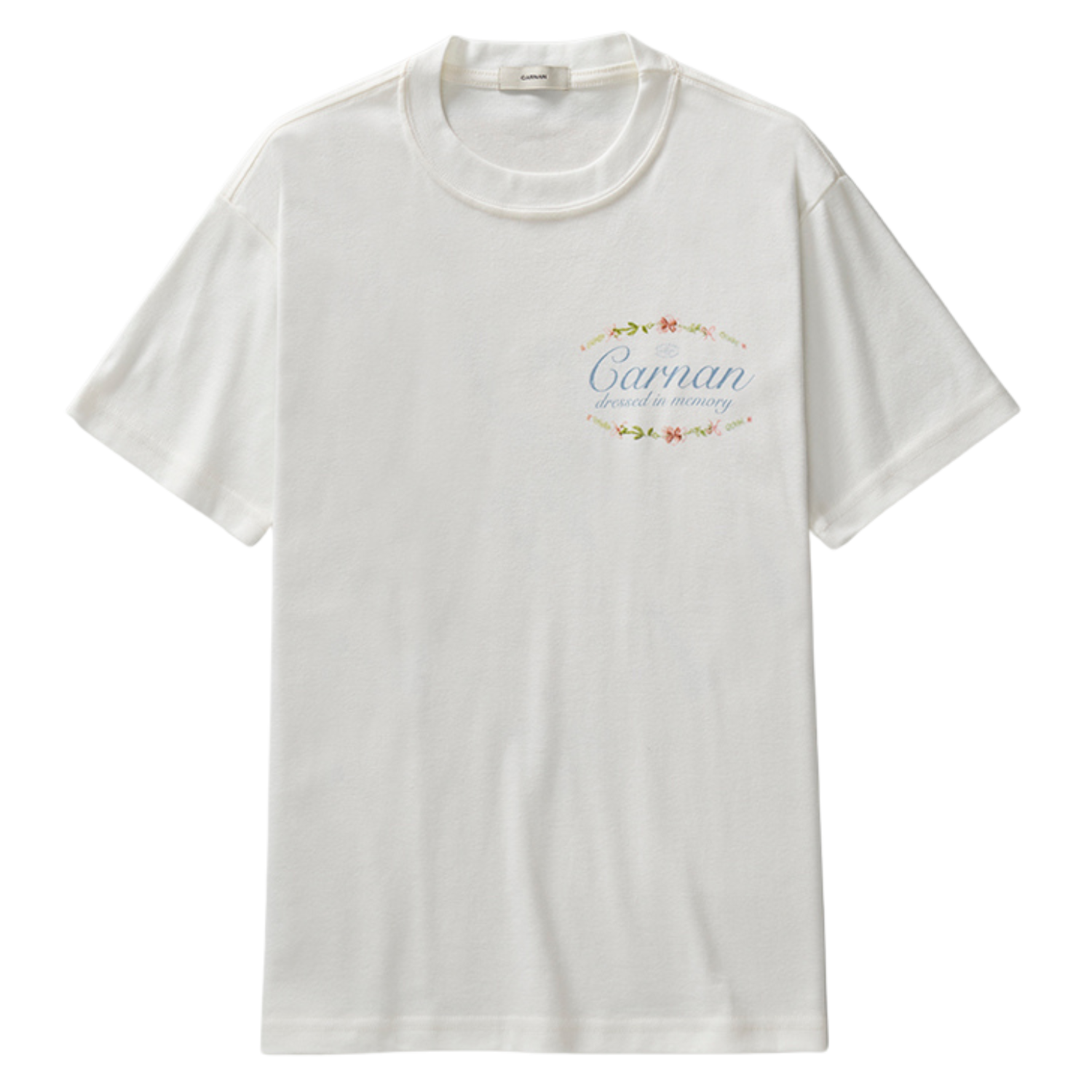 Camiseta Carnan Porcelain Plate Off White