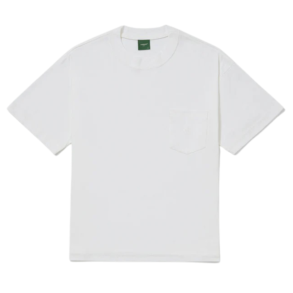 Embroided Boxy Heavy T-shirt Off