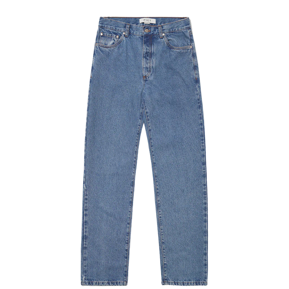 Calça Jeans Piet Brand New Washed Denin Azul Claro