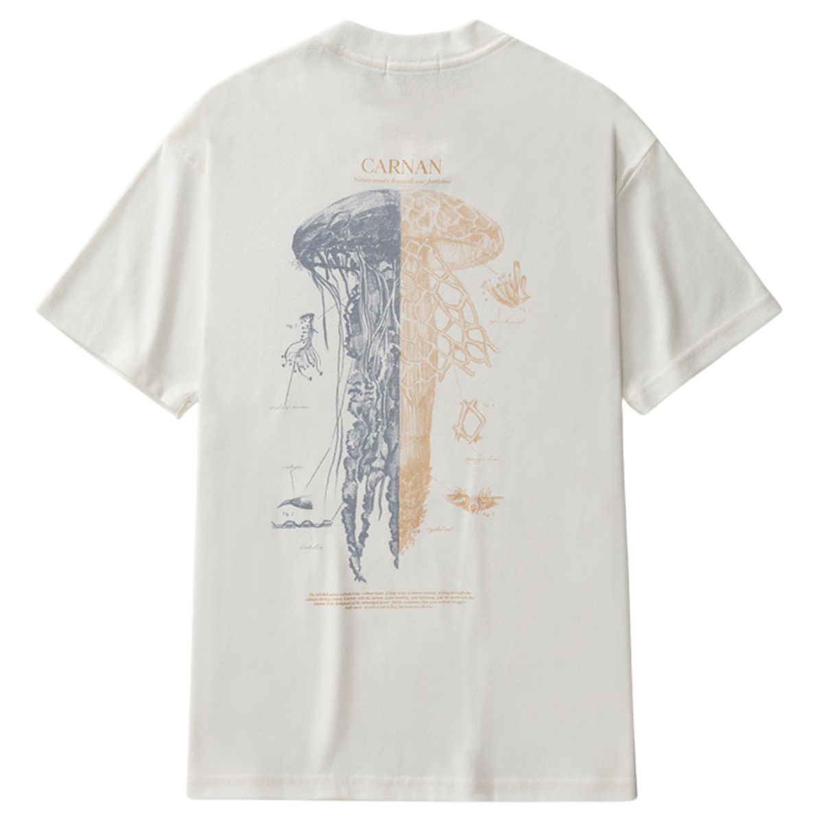Camiseta Carnan Sea Jelly Branca
