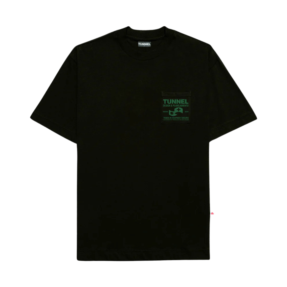 Camiseta Tunnel Oversized Carteira de Identidade Preta
