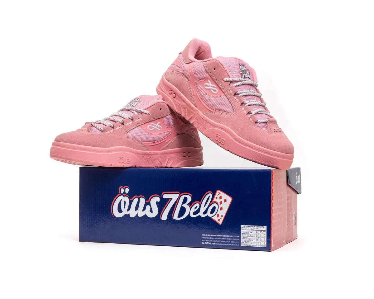 Tênis Fluente GTX Ous x 7Belo Iogurte