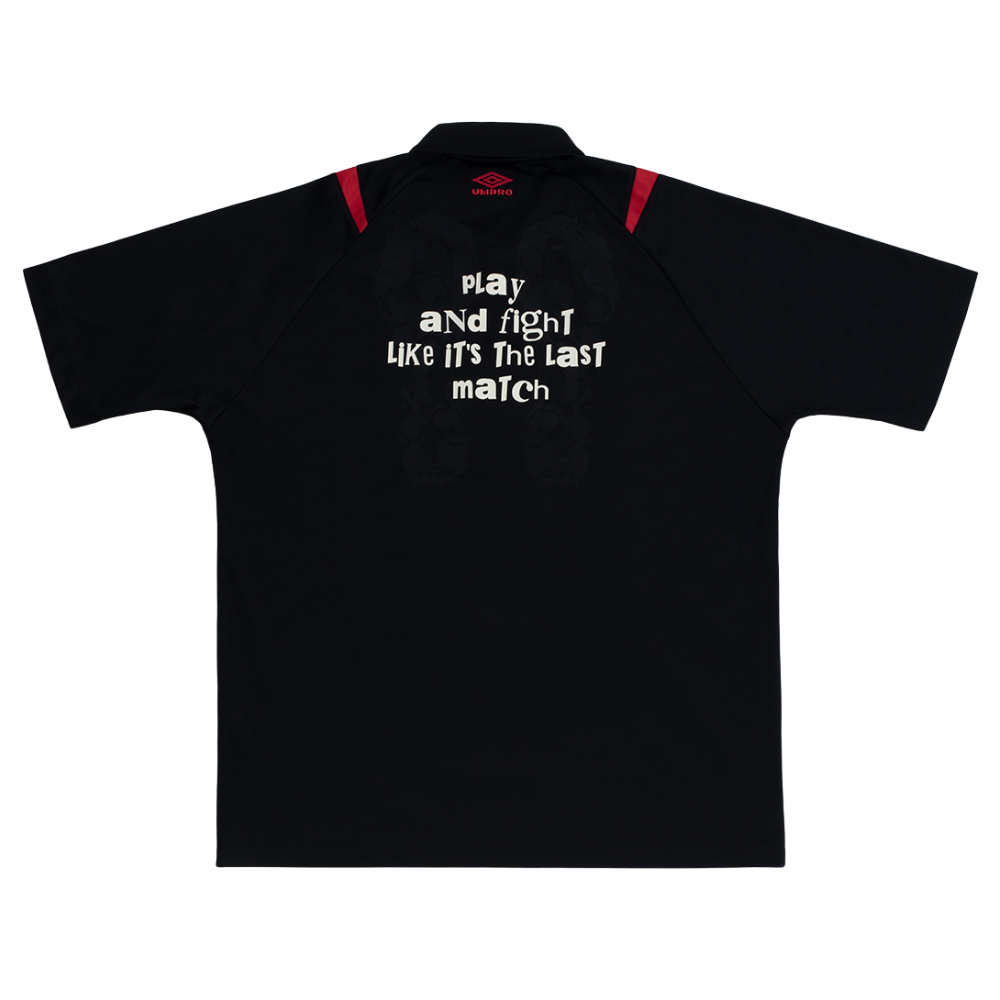 Camiseta Jersey Umbro Rebel Lions Preto Vermelho