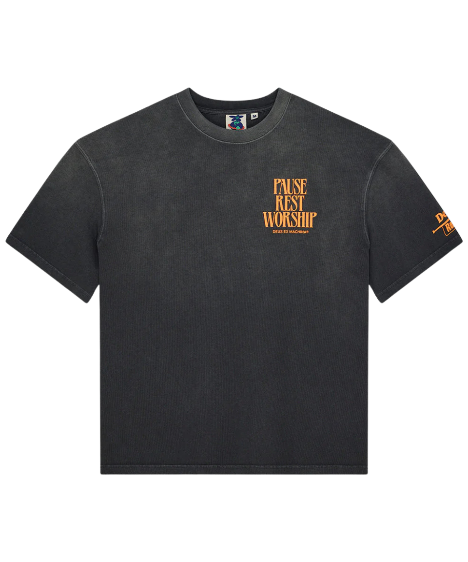 Camiseta Deus Ex Machina Noise Complaint Chumbo