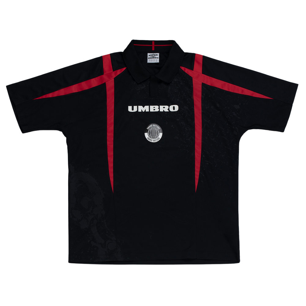 Camiseta Jersey Umbro Rebel Lions Preto Vermelho