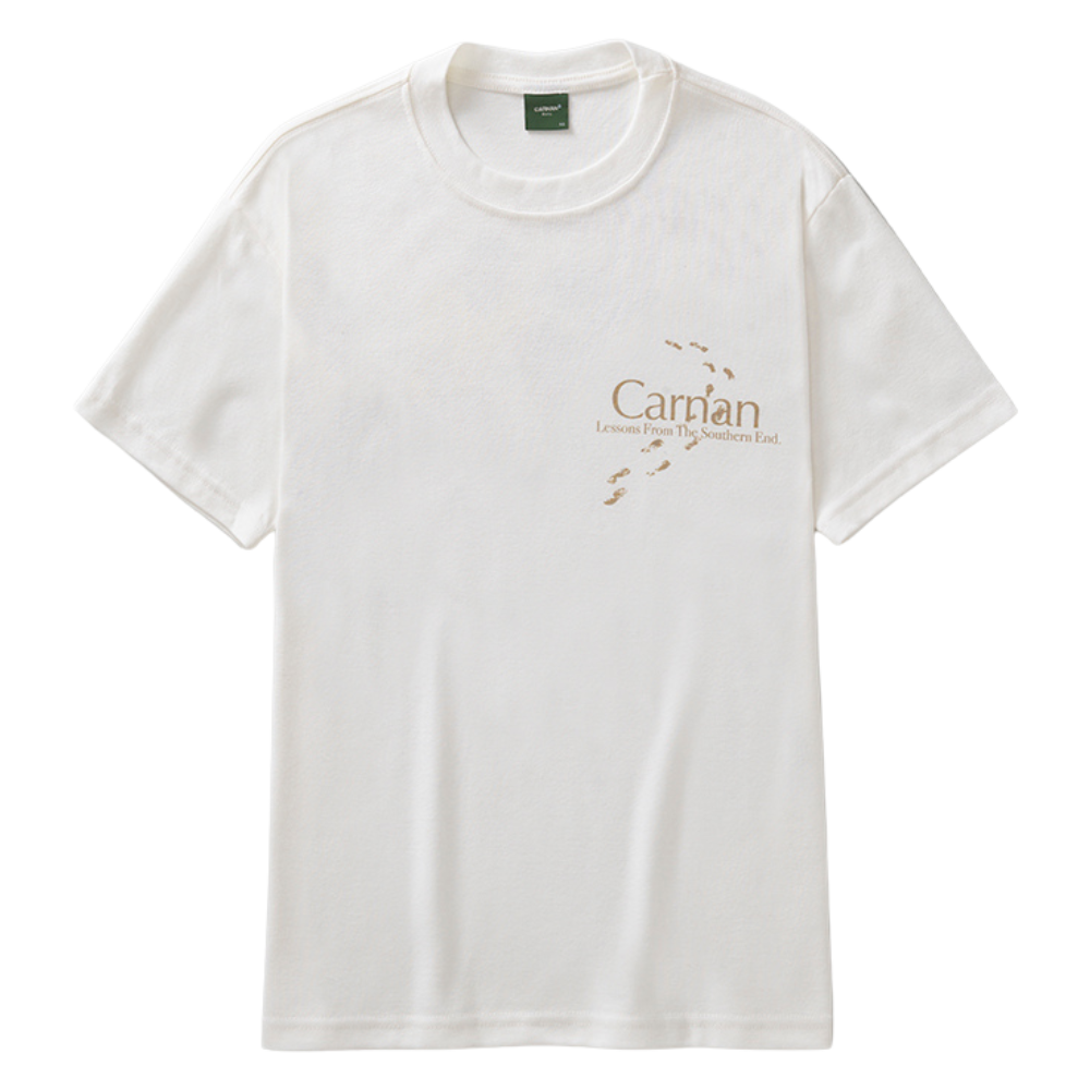 Camiseta Heavy Carnan Tent Off White