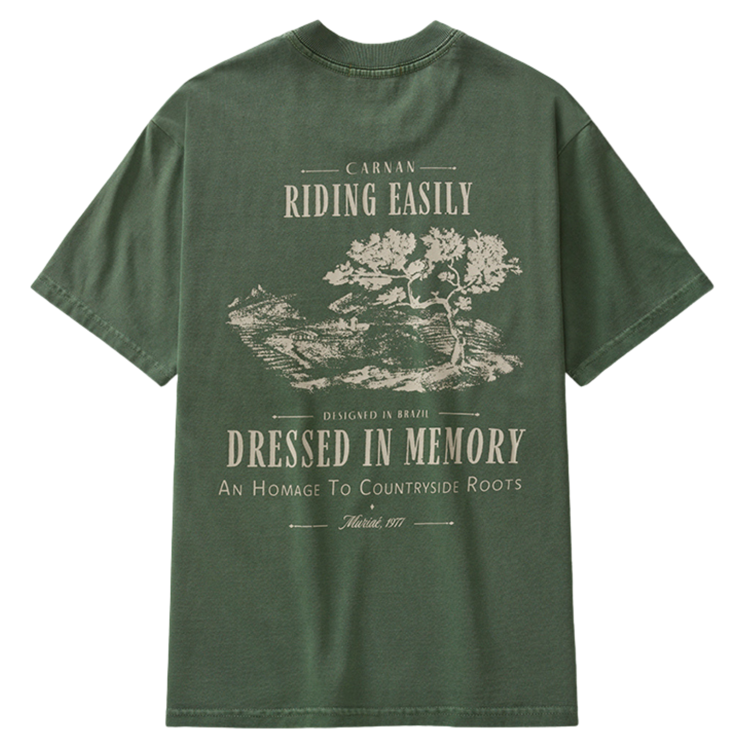 Camiseta Carnan Countryside Verde