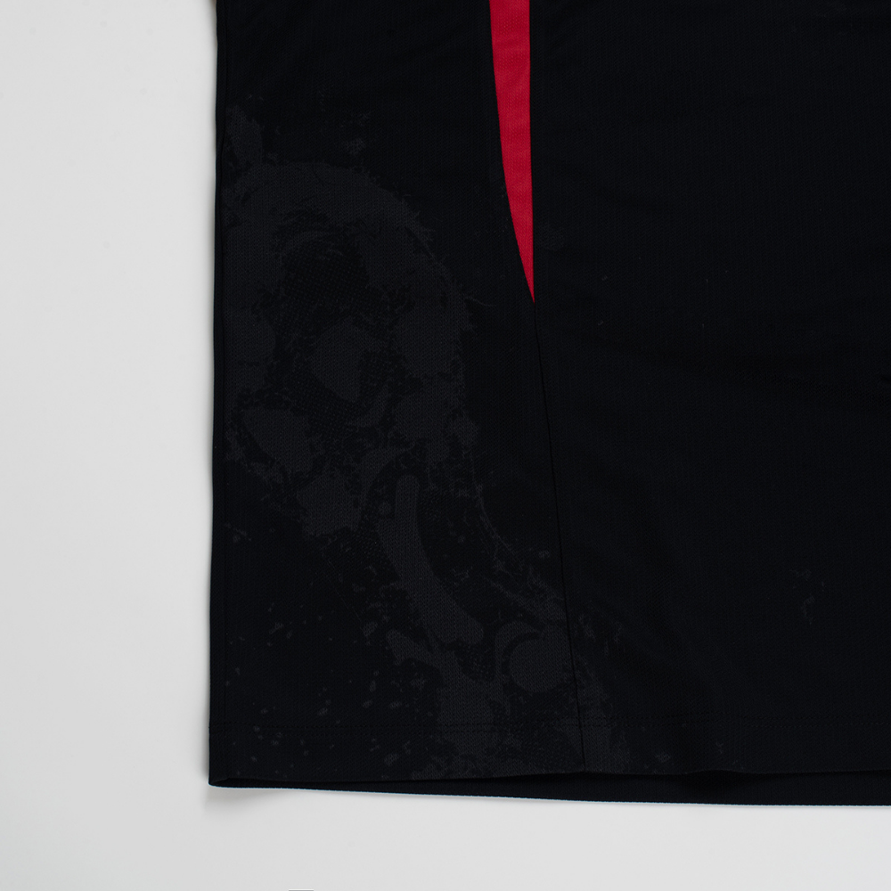 Camiseta Jersey Umbro Rebel Lions Preto Vermelho